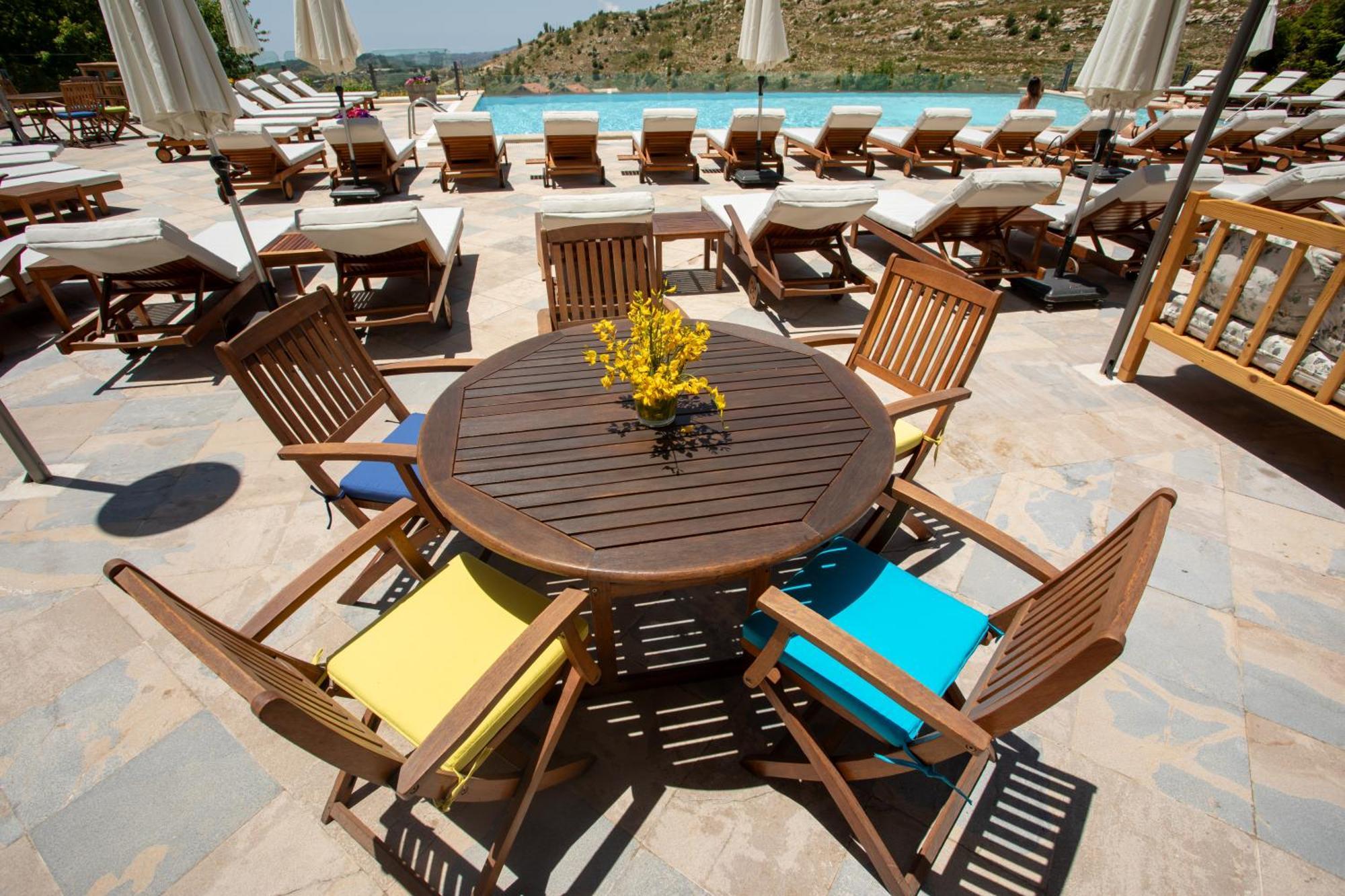 Terre Brune Hotel Mzaar Kfardebian Bagian luar foto