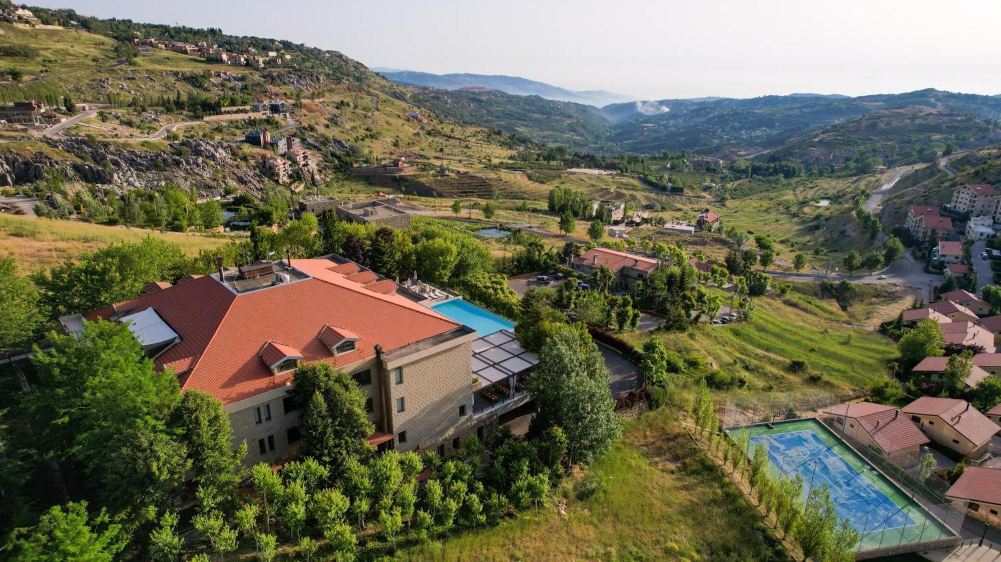 Terre Brune Hotel Mzaar Kfardebian Bagian luar foto