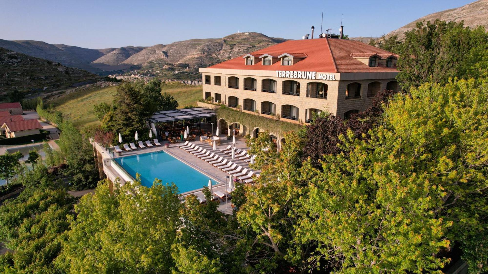 Terre Brune Hotel Mzaar Kfardebian Bagian luar foto