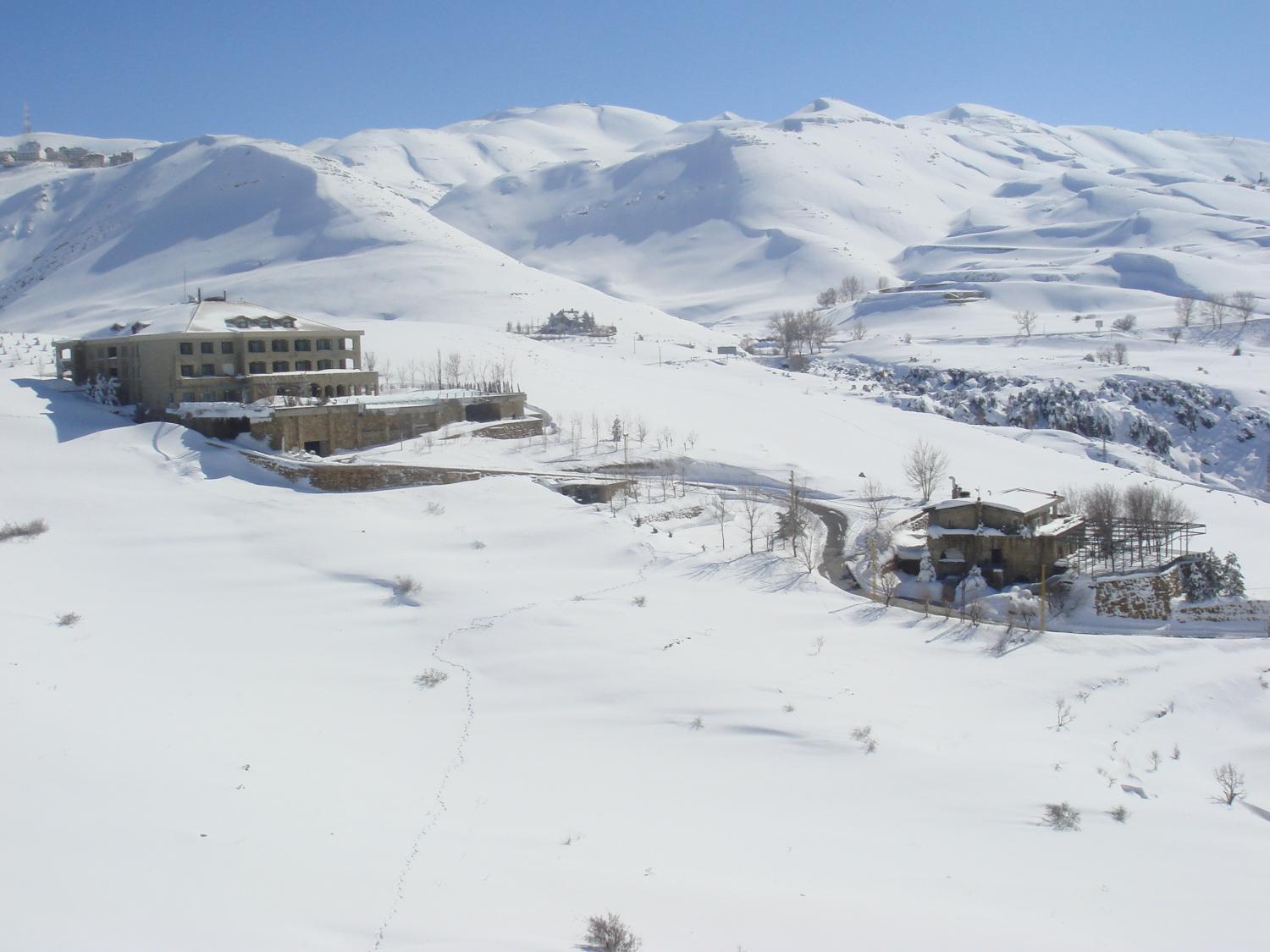 Terre Brune Hotel Mzaar Kfardebian Bagian luar foto